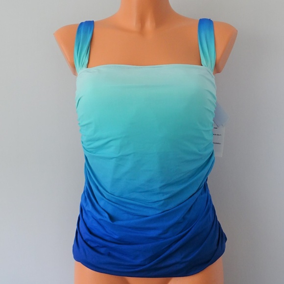 Bleu Rod Beattie Other - Bleu Rod Beattie NWT Blue Tankini Top
